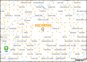 map of Wu-chan-hu