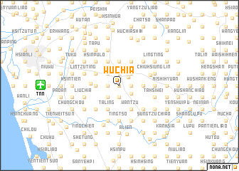 map of Wu-chia