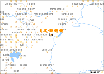 map of Wu-chieh-she