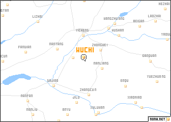 map of Wuchi