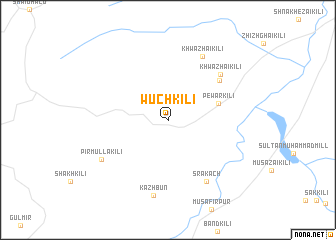 map of Wuch Kili