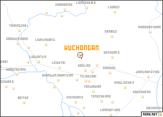 map of Wuchong\