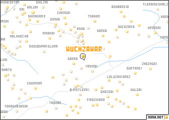 map of Wuch Zāwar