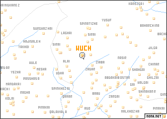 map of Wuch