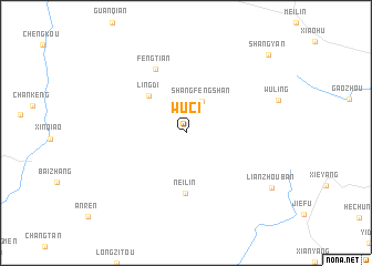 map of Wuci