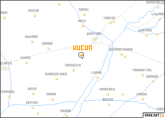 map of Wucun