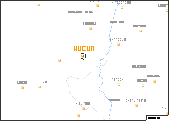 map of Wucun