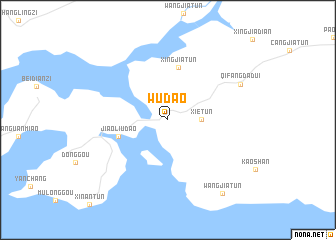 map of Wudao