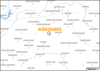 map of Wudazhuang