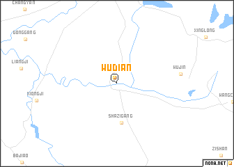 map of Wudian