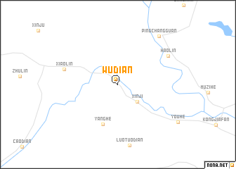 map of Wudian