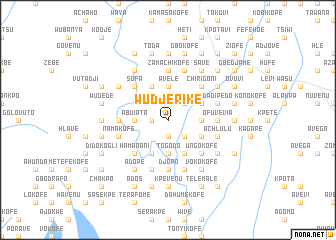 map of Wudjerike