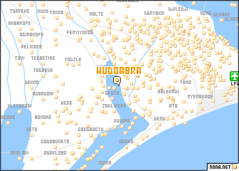 map of Wudoabra