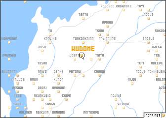 map of Wudome