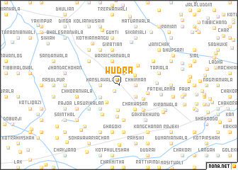 map of Wudra