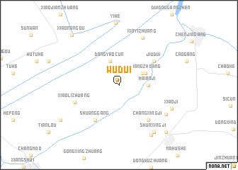 map of Wudui