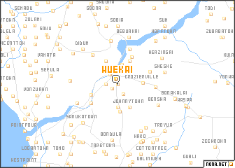 map of Wuekai