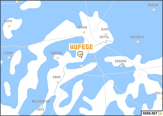 map of Wufege