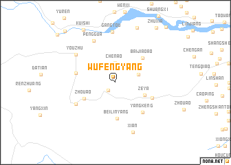 map of Wufengyang