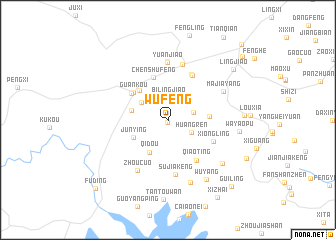 map of Wufeng