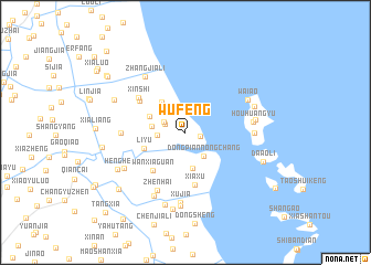 map of Wufeng