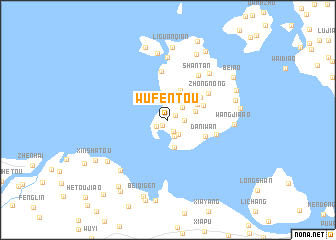 map of Wufentou