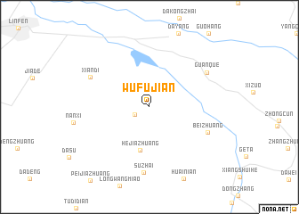 map of Wufujian