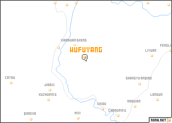 map of Wufuyang