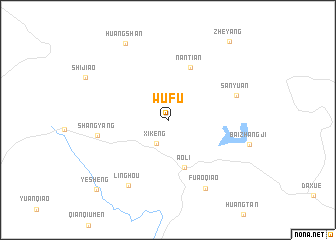 map of Wufu