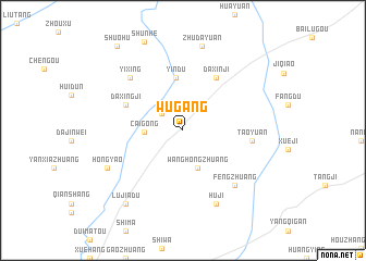 map of Wugang