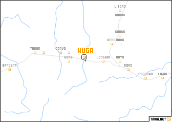 map of Wuga