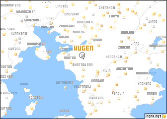 map of Wugen