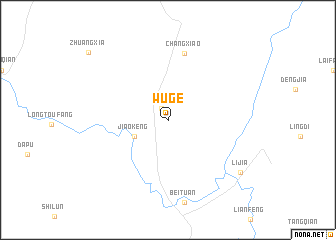 map of Wuge