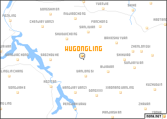 map of Wugongling