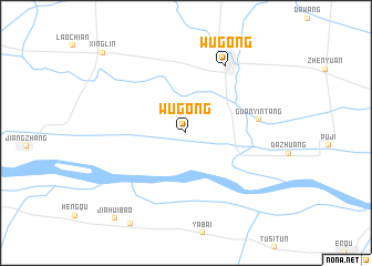 map of Wugong