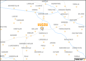 map of Wugou