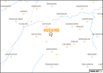 map of Wuguihe