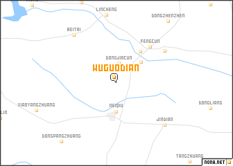 map of Wuguodian