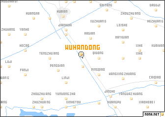 map of Wuhandong