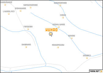 map of Wuhao