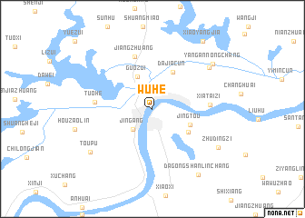 map of Wuhe