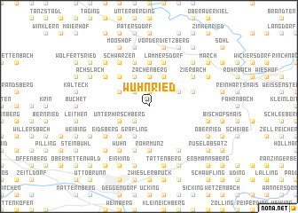 map of Wühnried