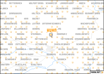 map of Wühn