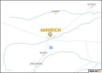 map of Wuhuanchi