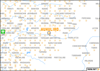 map of Wu-hu-liao