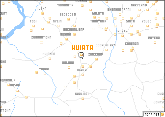 map of Wuiata