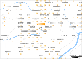 map of Wuida