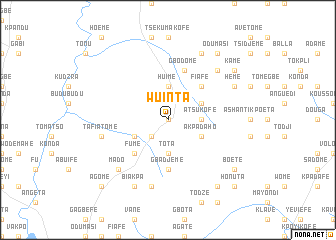 map of Wuinta
