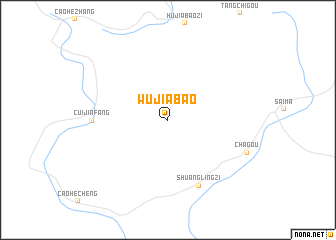 map of Wujiabao