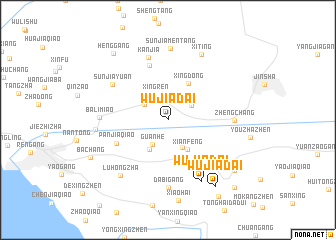 map of Wujiadai